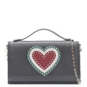 Pre-owned Svart skinn Valentino Clutch