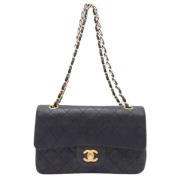 Pre-owned Svart skinn Chanel Flap Bag