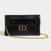 Pre-owned Svart Dior-clutch i skinn