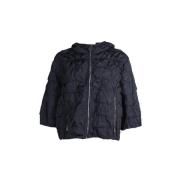 Pre-owned Navy Polyester Moncler jakke