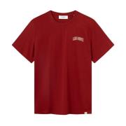 Blake T-Shirt i Burnt Red/Light Sand