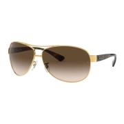 Tortoise Gold/Brown Shaded Sungles RB 3389