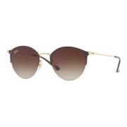 Brown Gold/Brown Shaded Sunglasses RB 3581