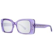 Lilla solbriller for kvinner med speilglass