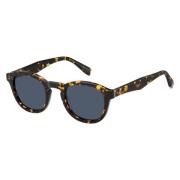 Havana/Blå Solbriller