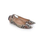 Pre-owned Brunt skinn Aquazzura