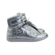 Pre-owned Metallic Leather Maison Margiela joggesko