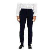 Blå Plain Oscar 285 Trousers Bukser