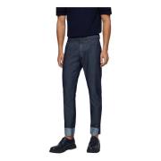 Marine Boss Black Keith-1 Tapered-Fit Jeans Bukse
