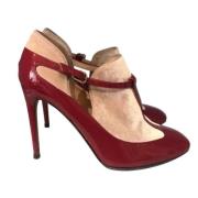 Pre-owned Rødt skinn Valentino støvler