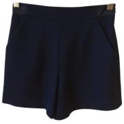 Pre-owned Navy Fabric Proenza Schouler Shorts
