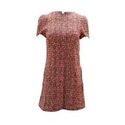 Pre-owned Rød bomull Alexander McQueen kjole