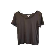 Pre-owned Brunt stoff Armani Top