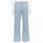 Pre-owned Blå bomull Louis Vuitton bukser