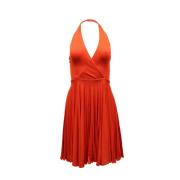 Pre-owned Oransje viskose Ralph Lauren kjole