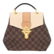 Pre-owned Brun Louis Vuitton ryggsekk i skinn