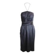 Pre-owned Svart silke Dolce &; Gabbana kjole