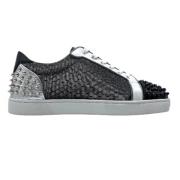 Pre-owned Svart stoff Christian Louboutin joggesko