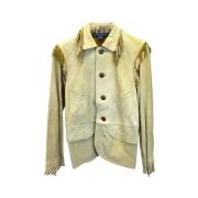 Pre-owned Beige skinn Ralph Lauren jakke