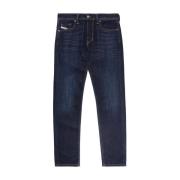 Slim-Fit Mørkeblå Larkee-Beex Jeans