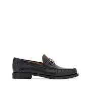 Sorte Gancini Skinnloafers