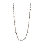 DOT Chain Necklace Silver 50 CM