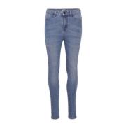 Lys Blå Denim Skinny-Fit Jeans