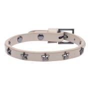 Leather Star Stud Bracelet Mini Sand W/Gun