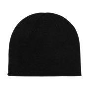 Luksuriøs Marseille Beanie - Jet Black