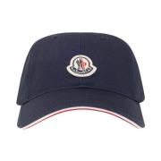 Logo Baseball Cap, Marineblå og Rød