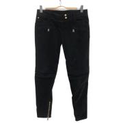 Pre-owned Svart Denim Balmain Jeans