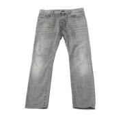 Pre-owned Grå bomull Saint Laurent Jeans