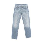 Pre-owned Blå bomull Gucci Jeans