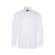 Hvit Twill Cover Skjorte - Modern Fit