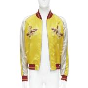 Pre-owned Gult stoff Saint Laurent jakke