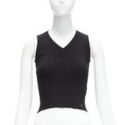 Pre-owned Svart nylon Chanel vest