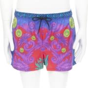 Pre-owned Blå polyester Versace shorts