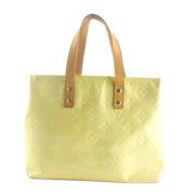 Pre-owned Gult skinn Louis Vuitton Reade