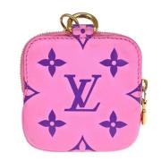 Pre-owned Rosa skinn Louis Vuitton lommebok