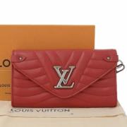 Pre-owned Rød skinn Louis Vuitton lommebok