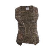 Pre-owned Brun ull Chanel vest