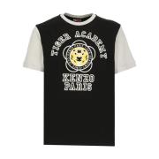 Sort Tiger Academi Print T-skjorte