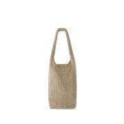 Krystall Mesh Vin Cooler Bag - Beige