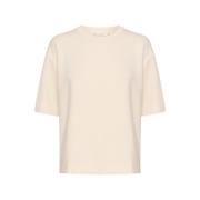 Beige Oversize T-Shirt fra Inwear