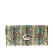 Pre-owned Flerfarget stoff Miu Miu Clutch