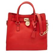 Pre-owned Oransje stoff Michael Kors Tote