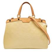 Pre-owned Gult skinn Louis Vuitton Brea