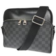 Pre-owned Svart lerret Louis Vuitton Reporter