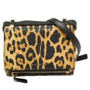 Pre-owned Animal print Leather Givenchy Crossbody Bag