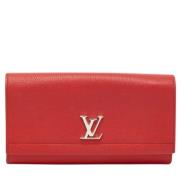 Pre-owned Rod skinn Louis Vuitton lommebok